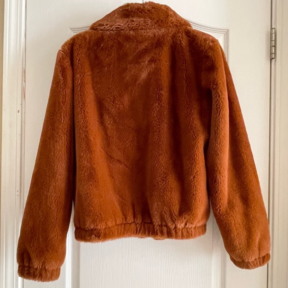Splendid Olympia Faux Fur Jacket Sz XS - Picture 4 of 6